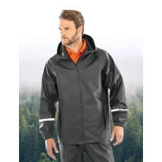 Veste imperméable Prism PU avec bandes réfléchissantes