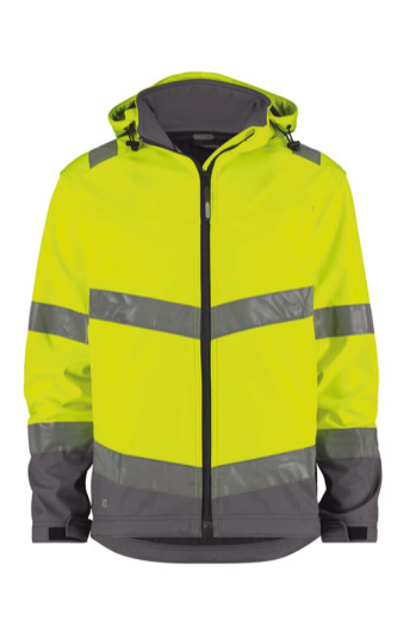 DASSY MALAGA SOFTSHELL HIVI ROUGE/GRIS