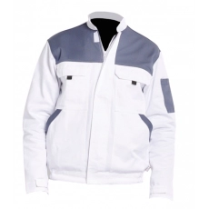 BLOUSON DENNIS BLANC/GRIS