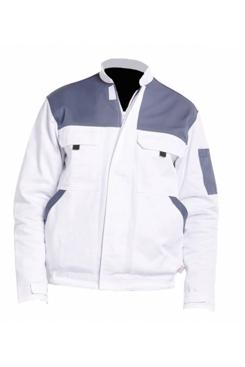 BLOUSON DENNIS BLANC/GRIS