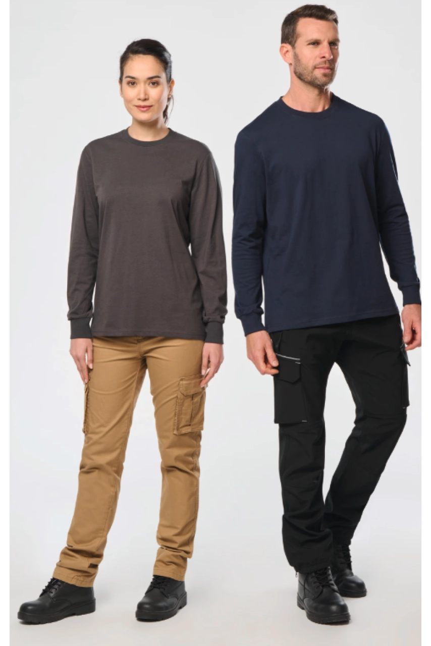 T-shirt écoresponsable manches longues unisexe