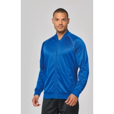 Veste de survêtement zippée avec liseré unisexe