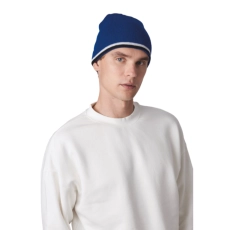 Bonnet bande bicolore contrastée