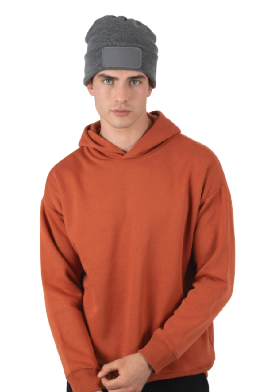 Bonnet avec patch