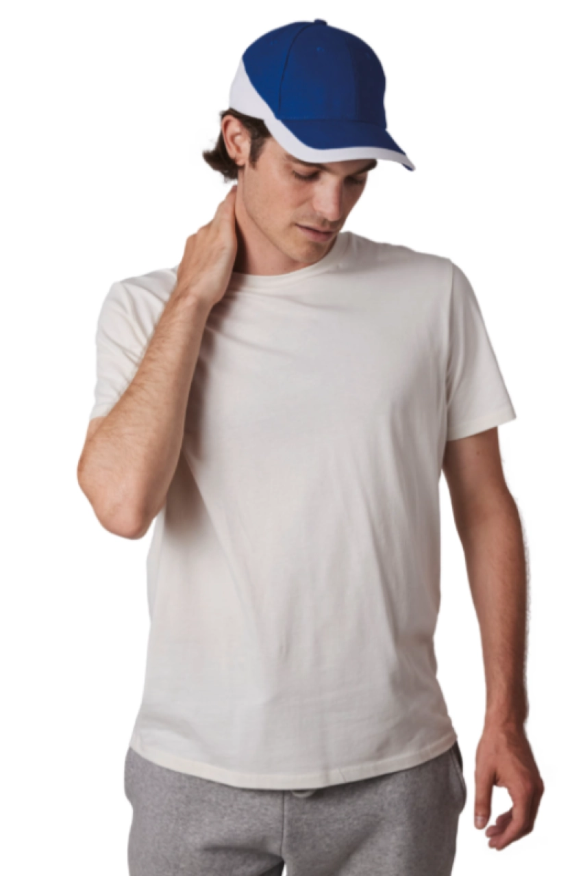 Racing - Casquette bicolore 6 panneaux