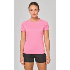 T-shirt de sport à col rond recyclé femme