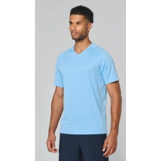 T-shirt de sport manches courtes col v homme