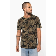 T-shirt camo manches courtes homme