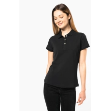 Polo Supima® manches courtes femme