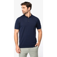 Polo écoresponsable en maille homme