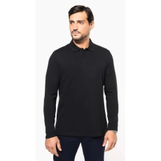 Polo Supima® manches longues homme