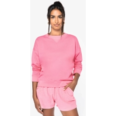 Sweat-shirt écoresponsable à épaules tombantes femme