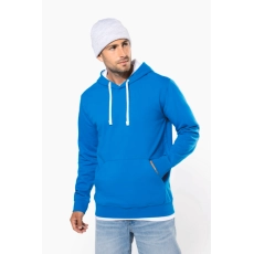 Sweat-shirt capuche contrastée homme