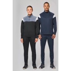 Sweat d'entrainement 1/4 zip unisexe