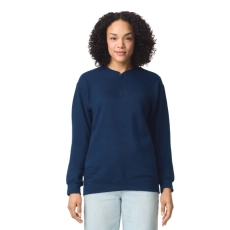 Sweat-shirt en molleton 1/4 zip