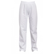 Pantalon mixte élastiqué PACO Blanc