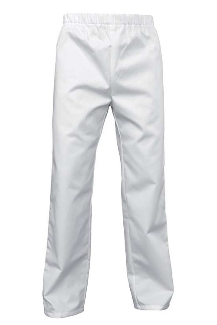 PANTALON MIXTE P/C BLANC 240GR