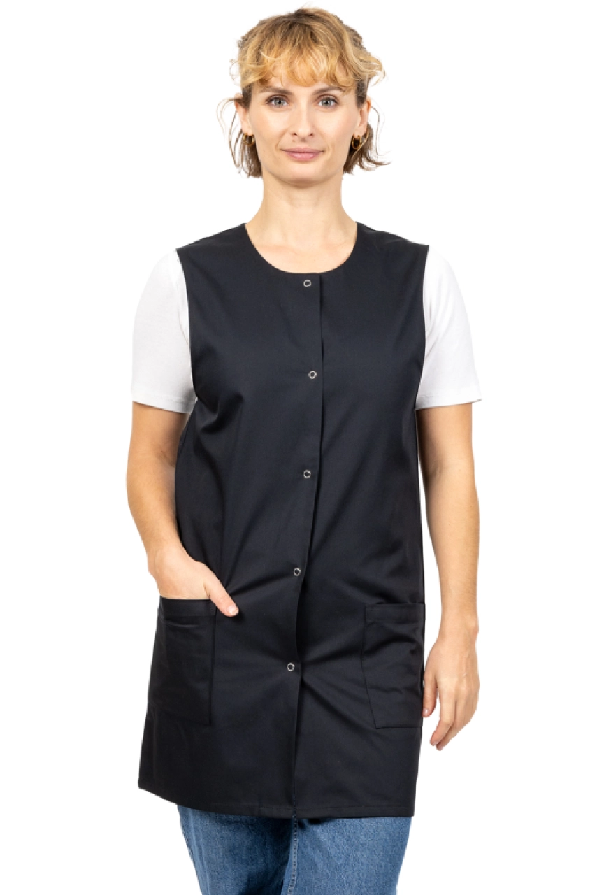 Blouse sans manche Noir