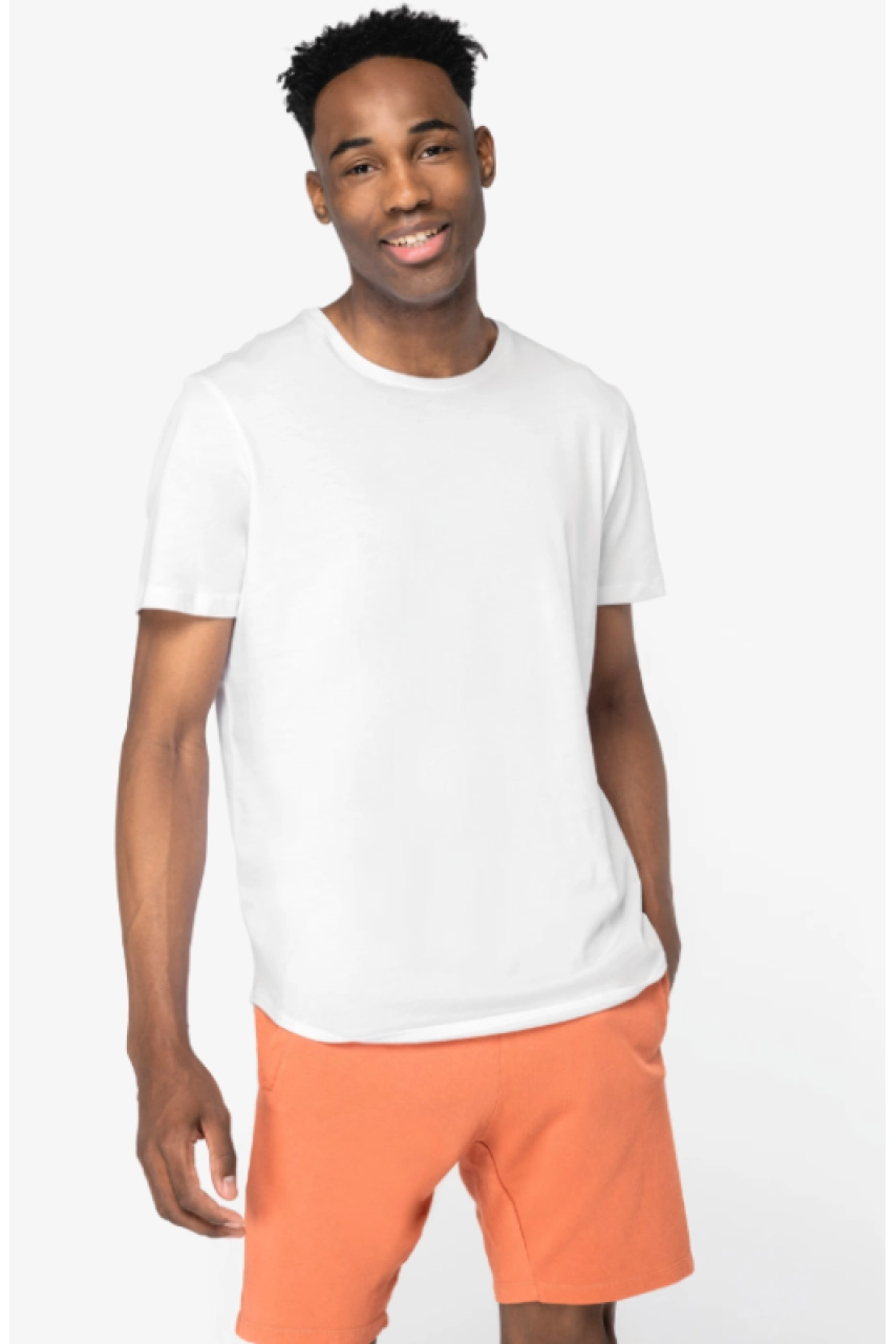 T-shirt écoresponsable bas arrondi homme