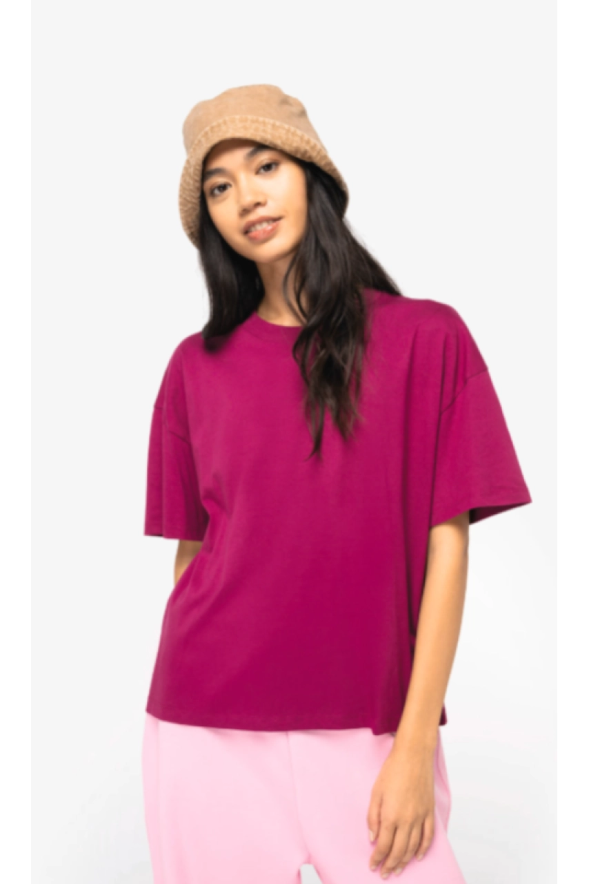 T-shirt écoresponsable oversize femme