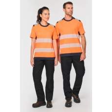 T-shirt de sécurité recyclé manches courtes unisexe