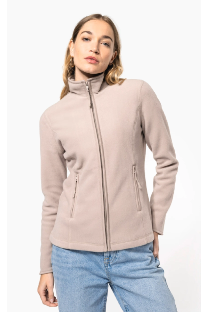 Veste micropolaire zippée femme