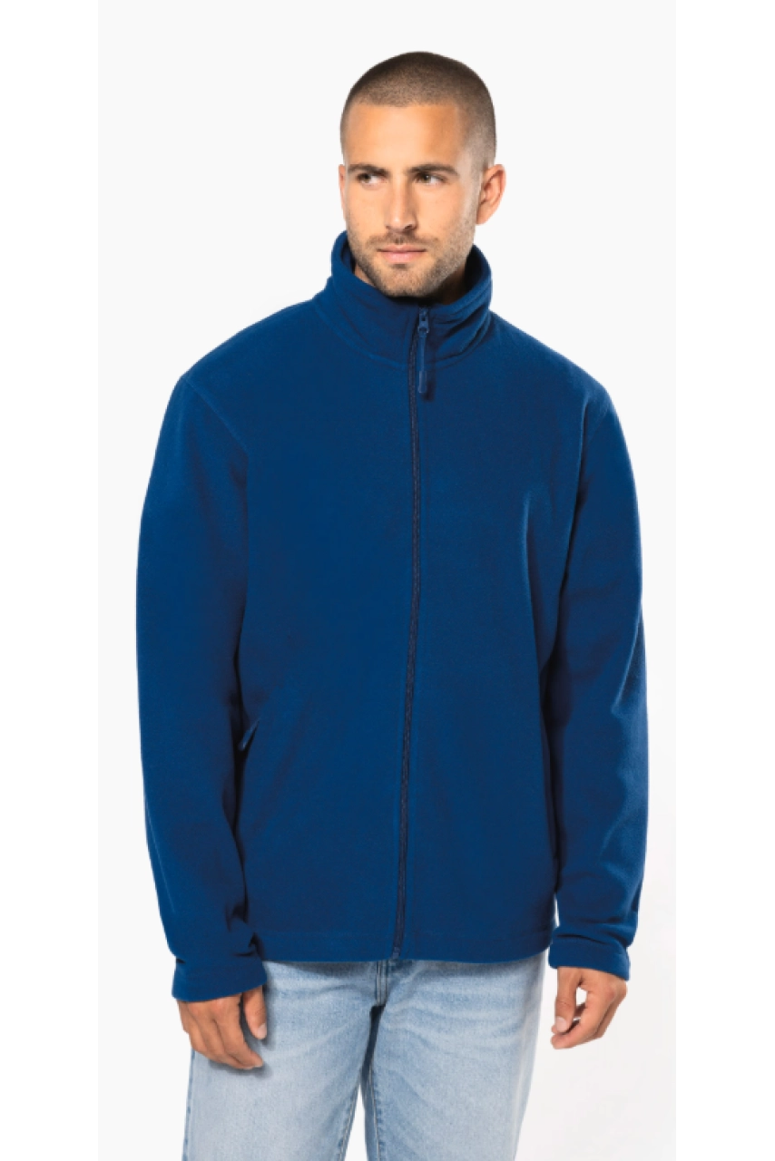 Veste micropolaire zippée homme