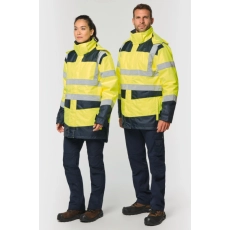 Parka de sécurité recyclée 4 en 1 unisexe