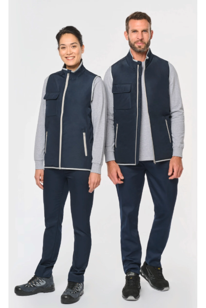 Bodywarmer thermique 4 couches unisexe