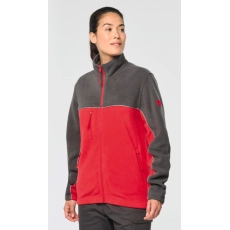 Veste micropolaire bicolore écoresponsable unisexe