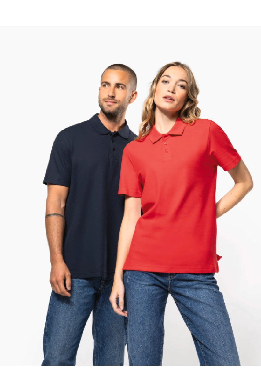 Polo piqué unisexe