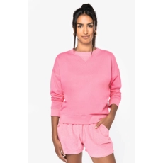 Sweat-shirt écoresponsable à épaules tombantes femme