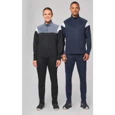 Sweat d'entrainement 1/4 zip unisexe