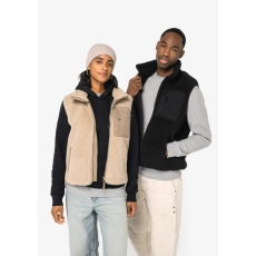 Bodywarmer écoresponsable en sherpa unisexe