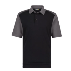 DASSY CESAR POLO BLANC/GRIS