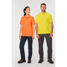 Polo unisexe écoresponsable coton/polyester