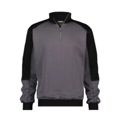 DASSY BASIEL SWEAT BLANC/GRIS