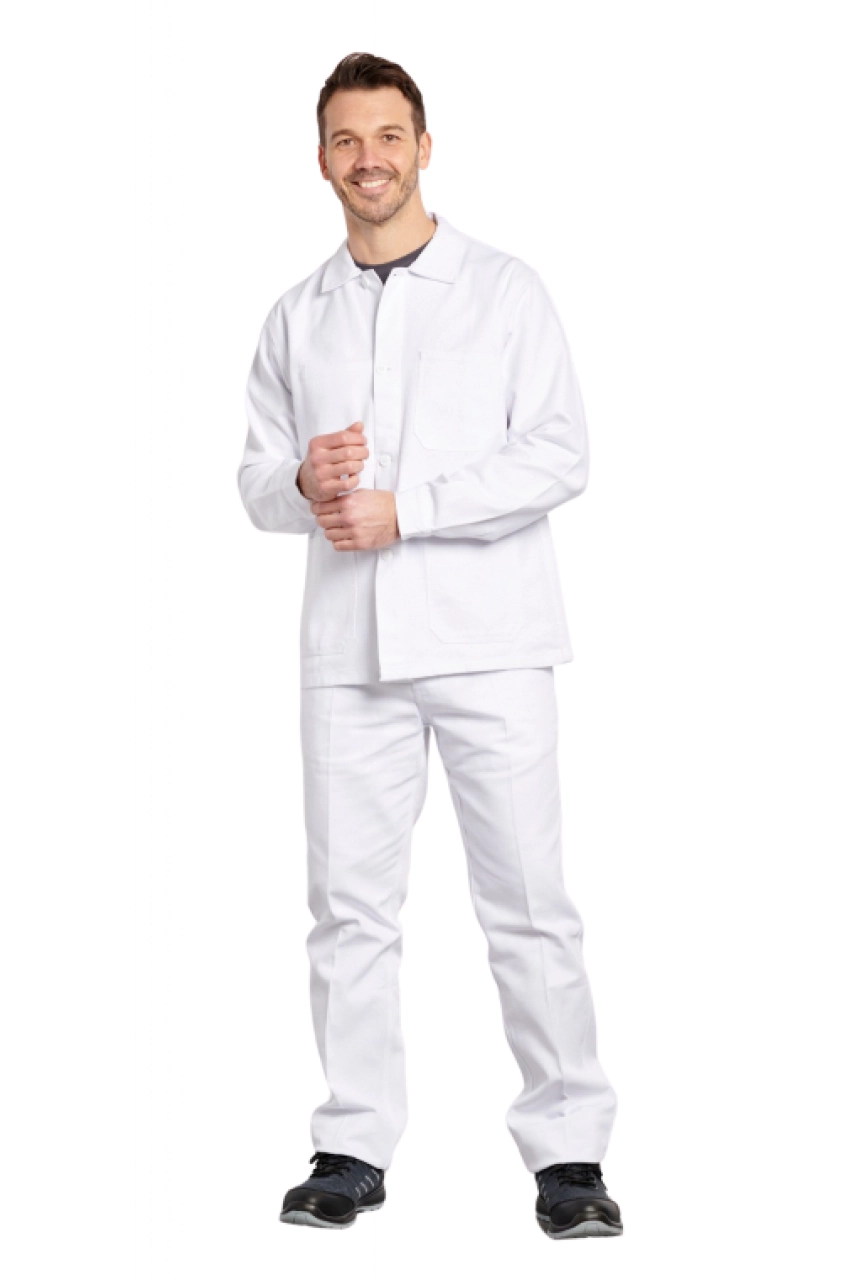 PANTALON COTON BLANC