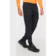 Pantalon cargo unisexe avec bas élastiqué