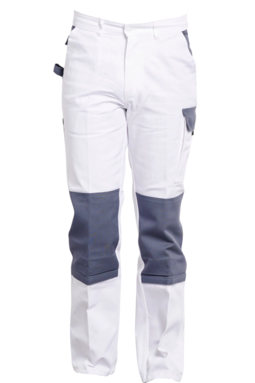 PANTALON PG LENNY BLANC/GRIS