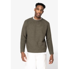 Pull écoresponsable à grosses mailles homme