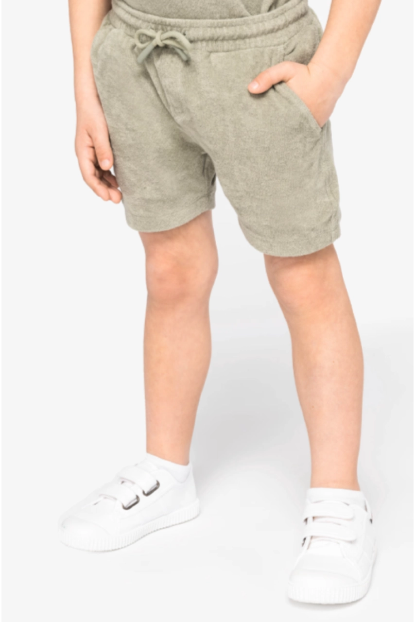 Short écoresponsable en éponge garçon