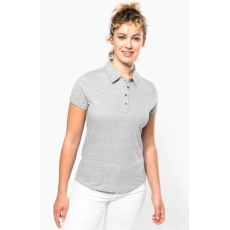 Polo jersey manches courtes femme