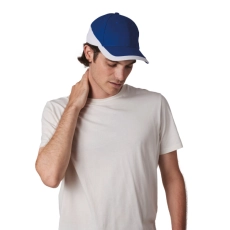 Racing - Casquette bicolore 6 panneaux