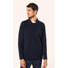 Polo Supima® manches longues homme