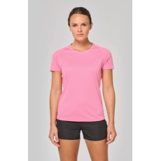 T-shirt de sport à col rond recyclé femme