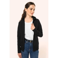 Veste zippée à capuche femme