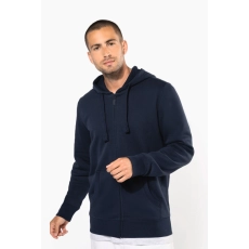 Sweat-shirt zippé capuche homme