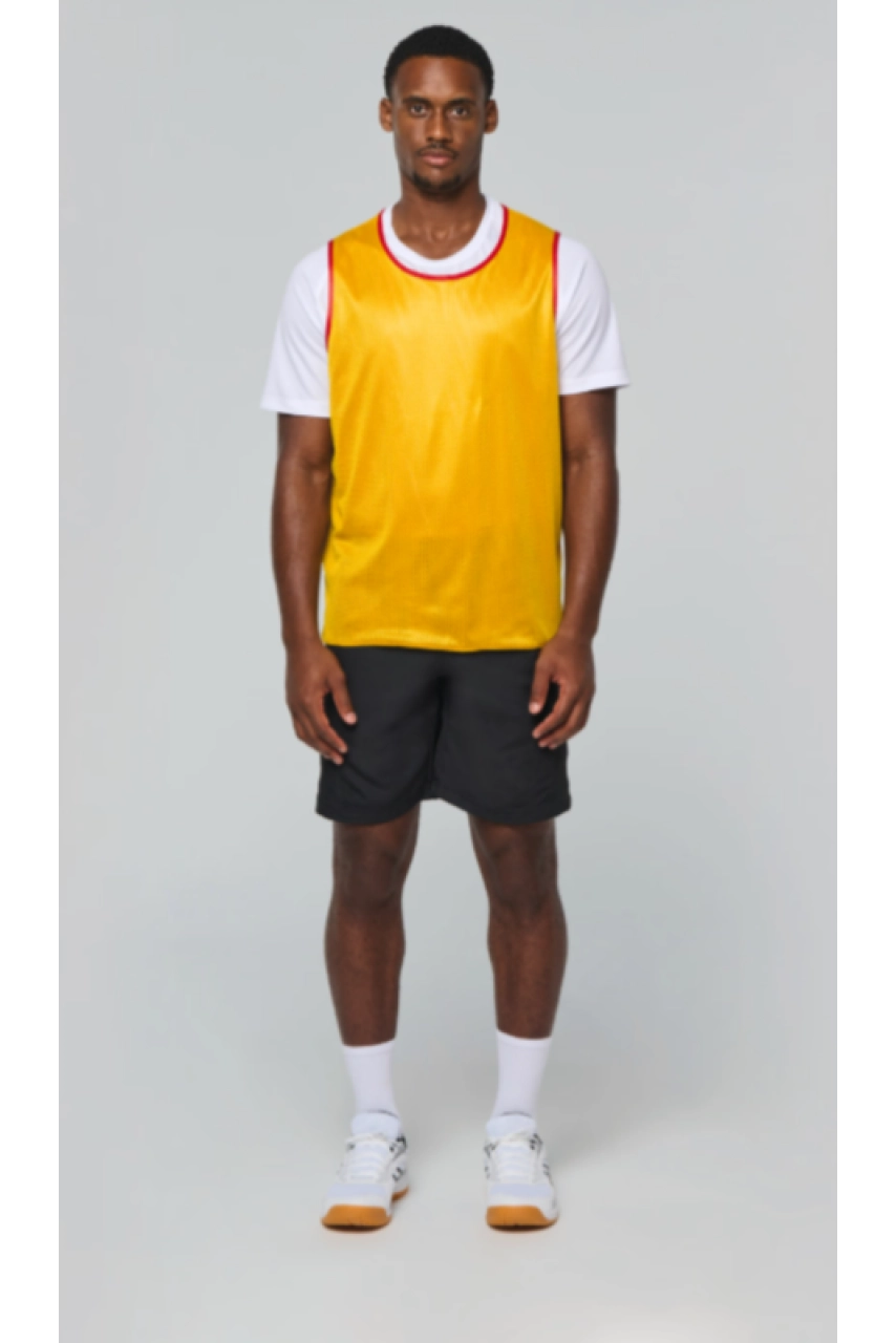 Chasuble réversible multisports unisexe