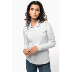 Polo manches longues femme